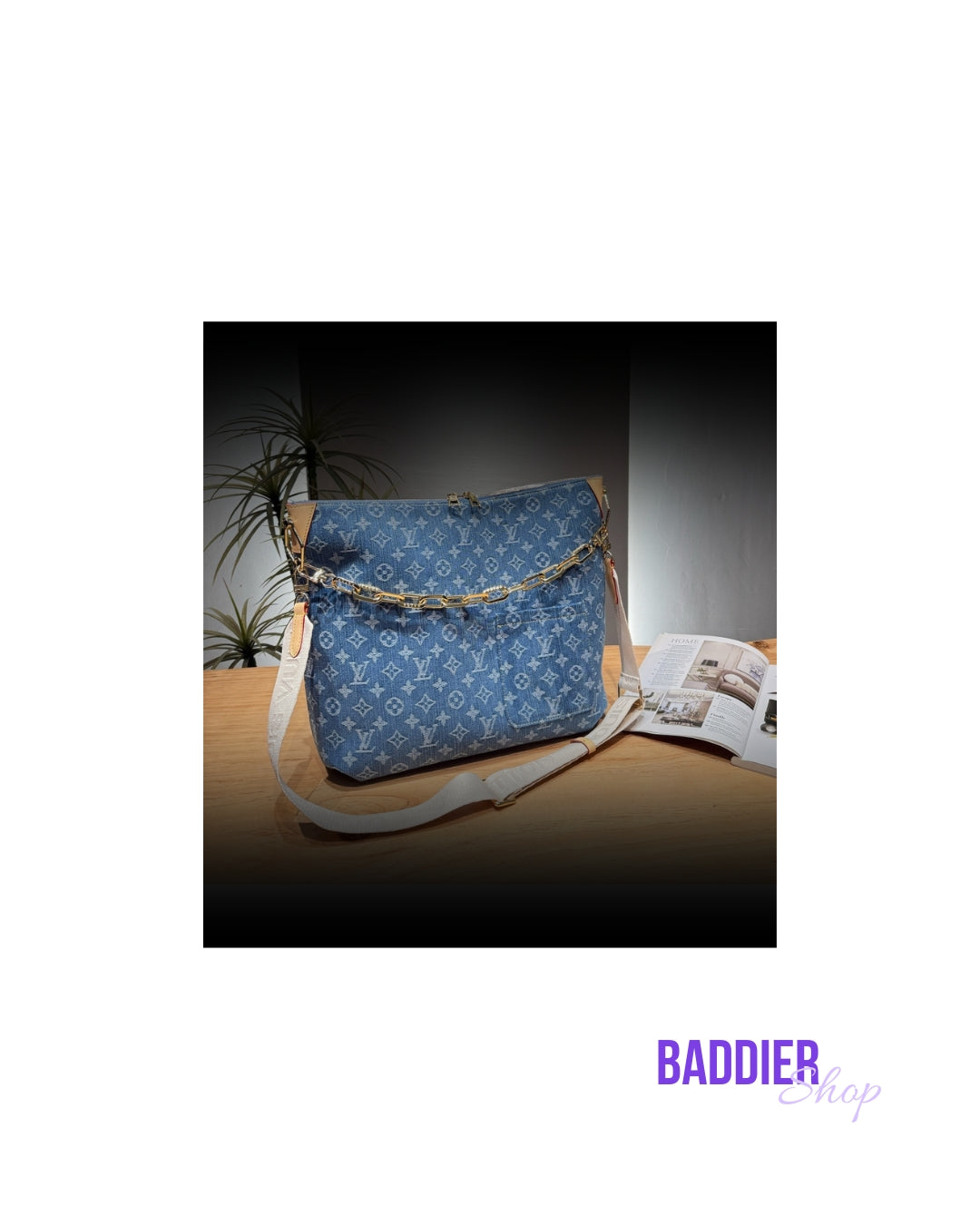 Lola Shoulder Bag - Blue